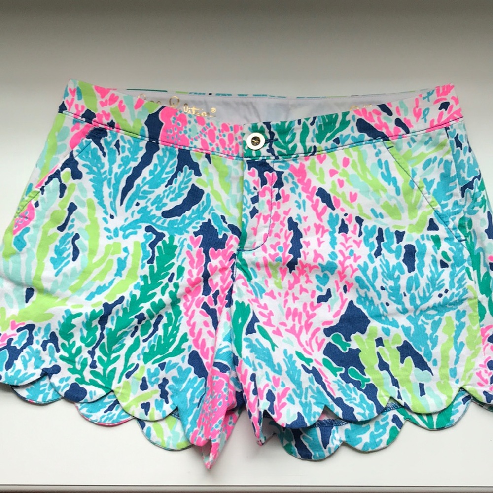NWT Lilly Pulitzer Let’s Cha Cha Buttercup Shorts